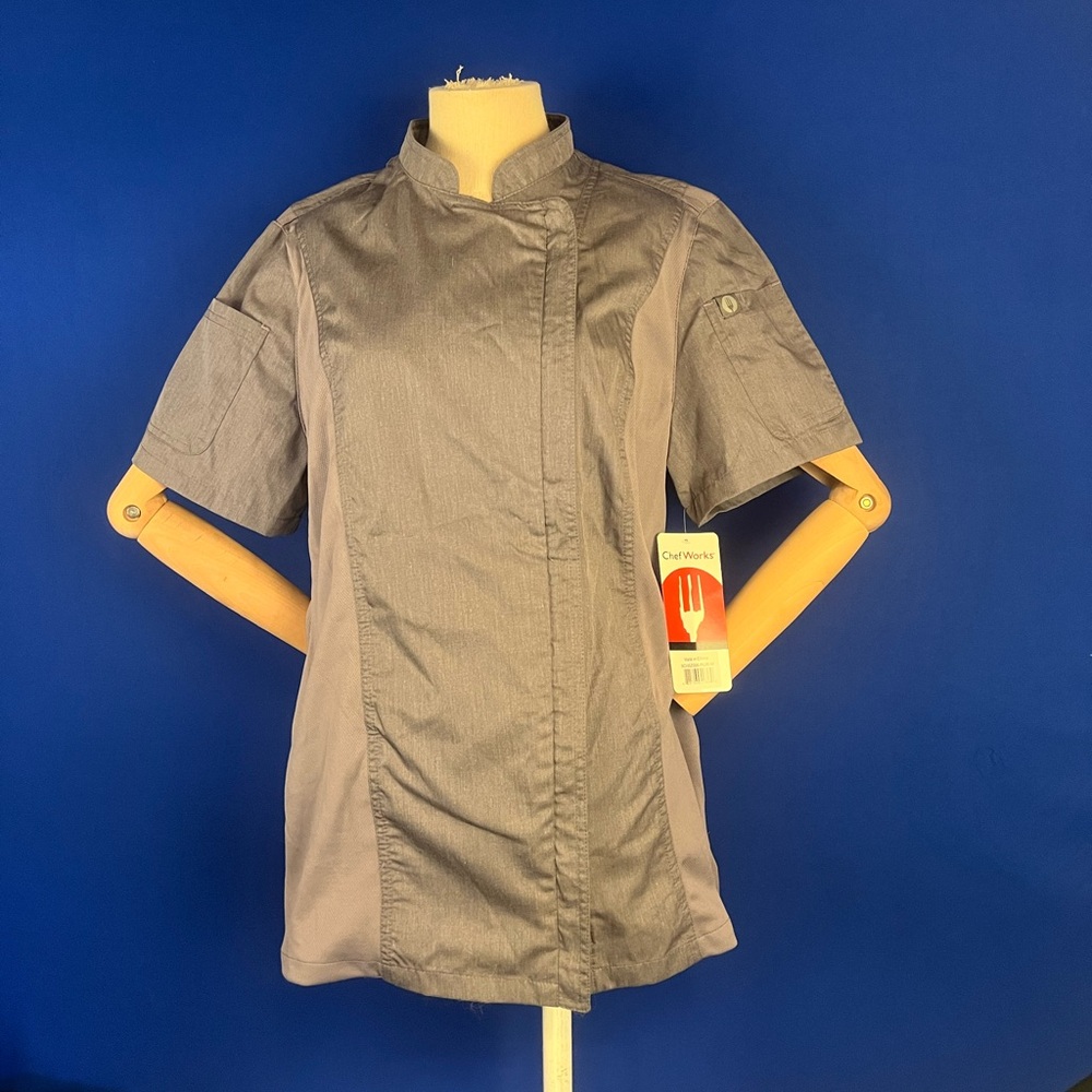 Chef Works Springfield Purple Chef Jacket - Picture 2 of 5